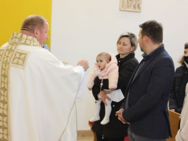 Krštenje Nele Vilupek
